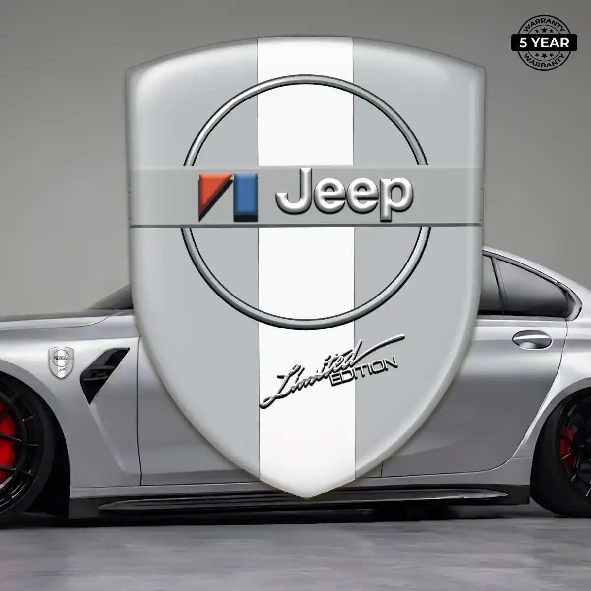 Jeep Emblem Domed Badge Elite Edition