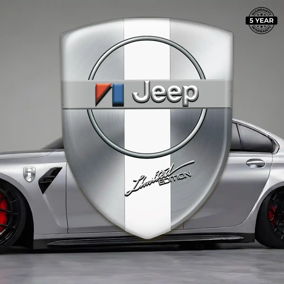 Jeep Emblem Domed Badge Exclusive Series