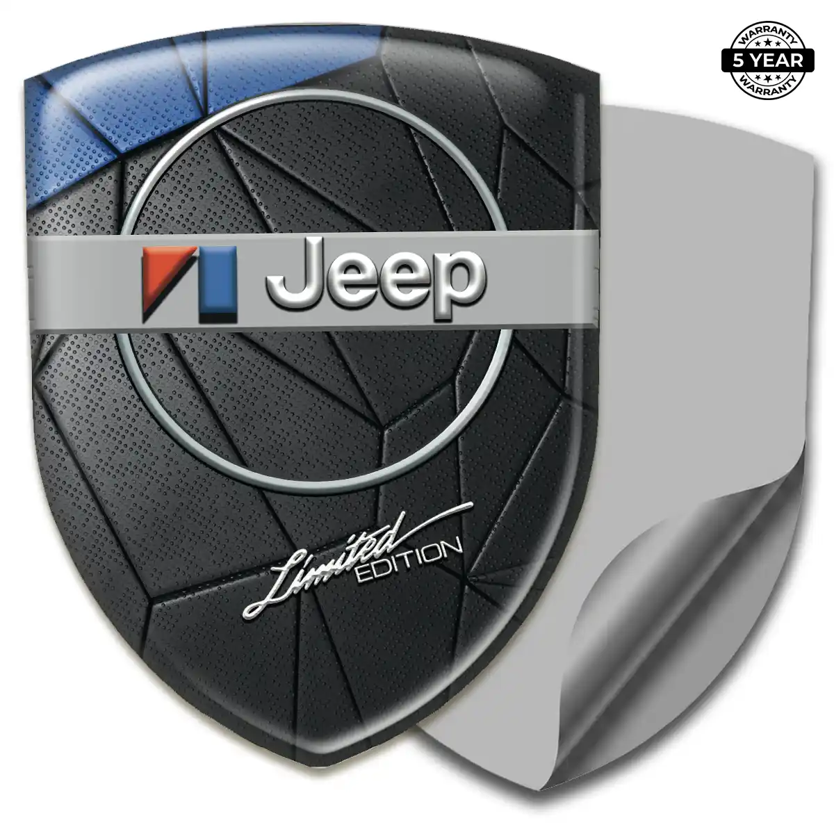 Jeep Emblem Domed Badge Interior Elegance