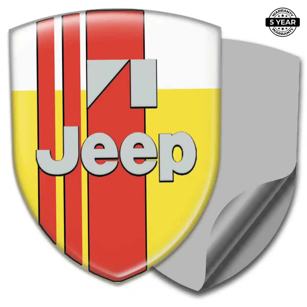 Jeep Emblem Domed Badge Interior Luxe
