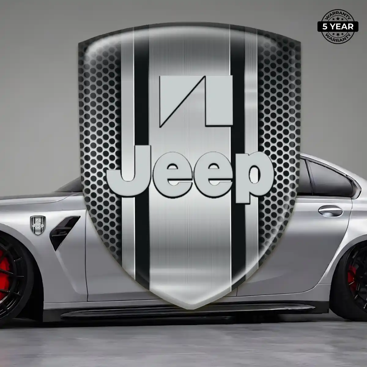 Jeep Emblem Domed Badge Prestige Line