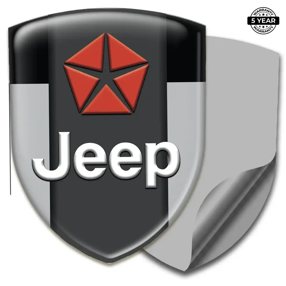 Jeep Emblem Domed Badge Superior Craft