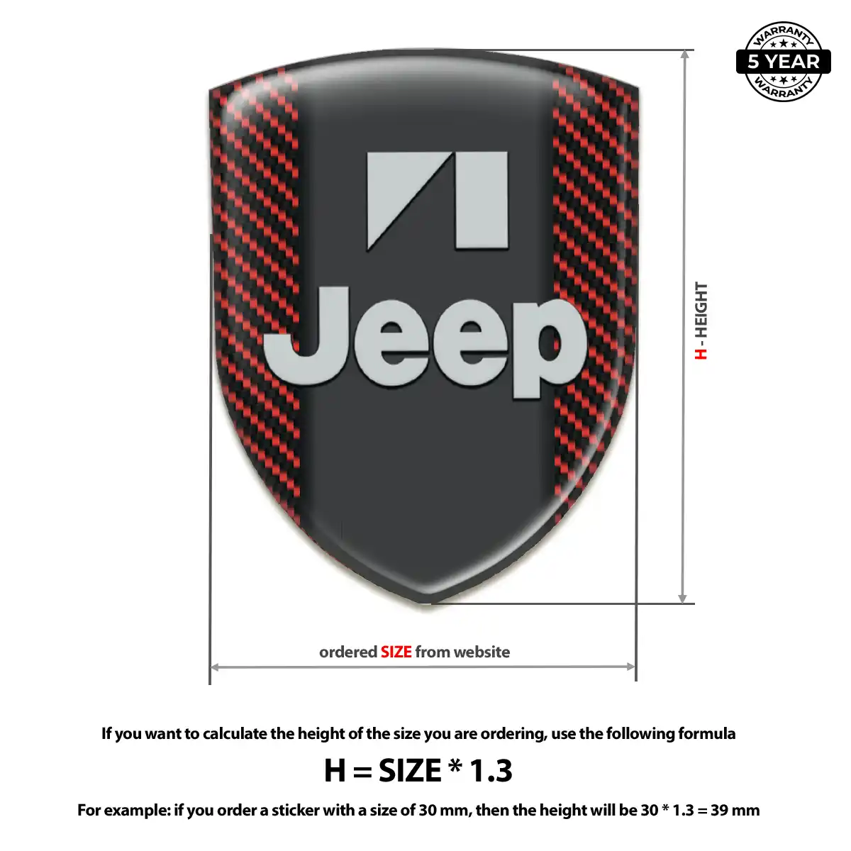 Jeep Emblem Elite Edition