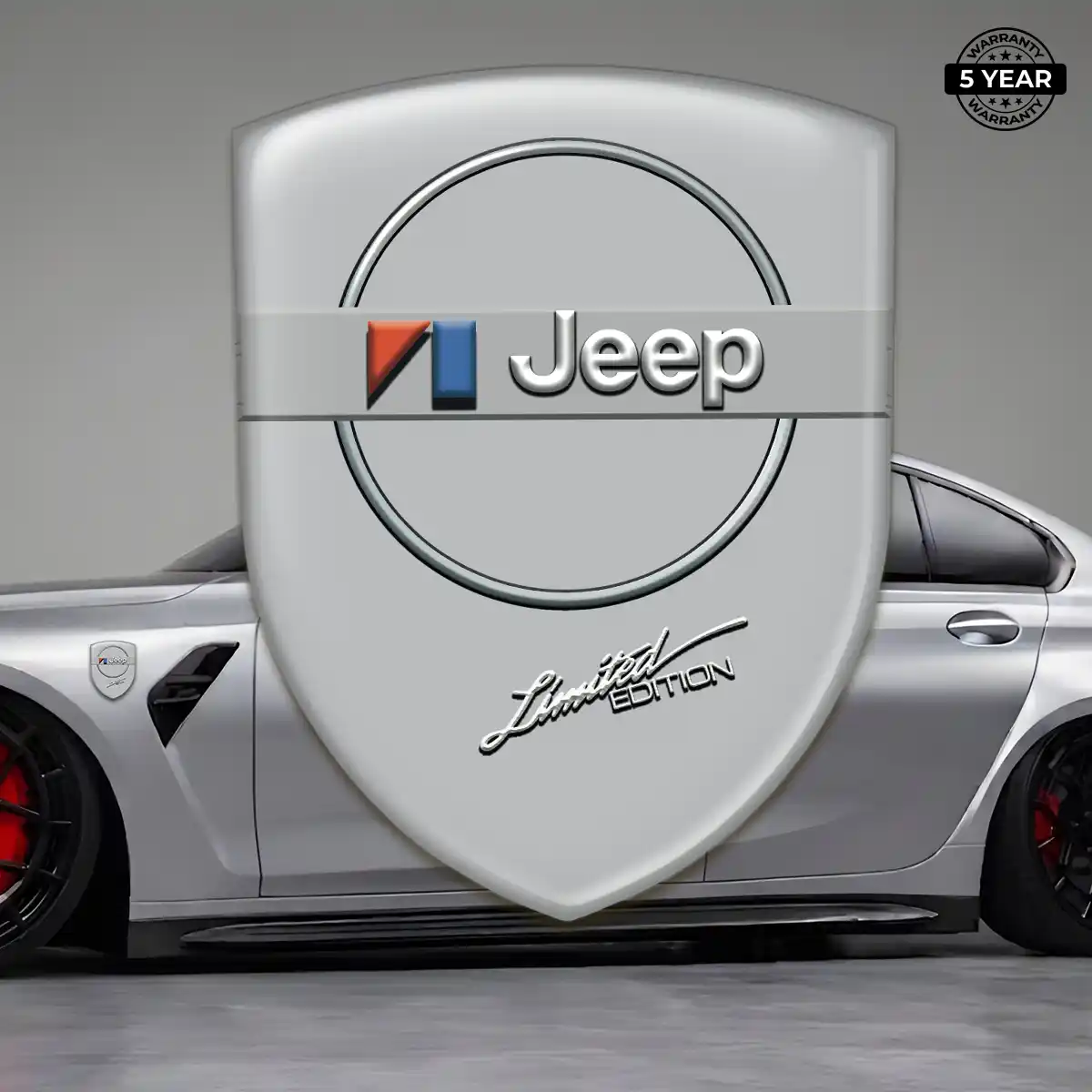 Jeep Emblem Elite Finish