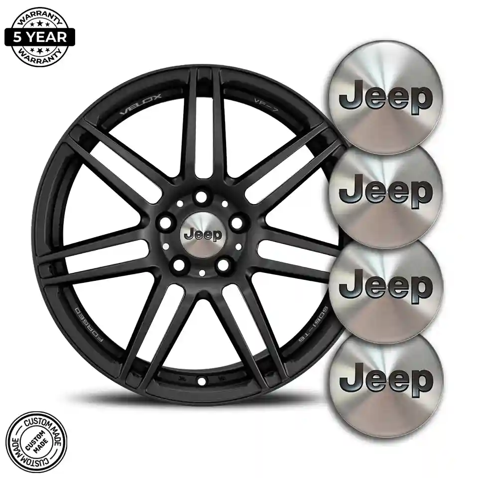 Jeep Emblem Epoxy Self-Adhesive Premium Edition