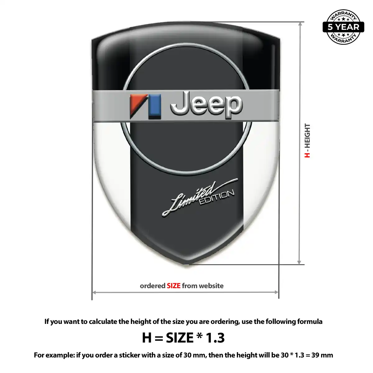 Jeep Emblem Exclusive Series