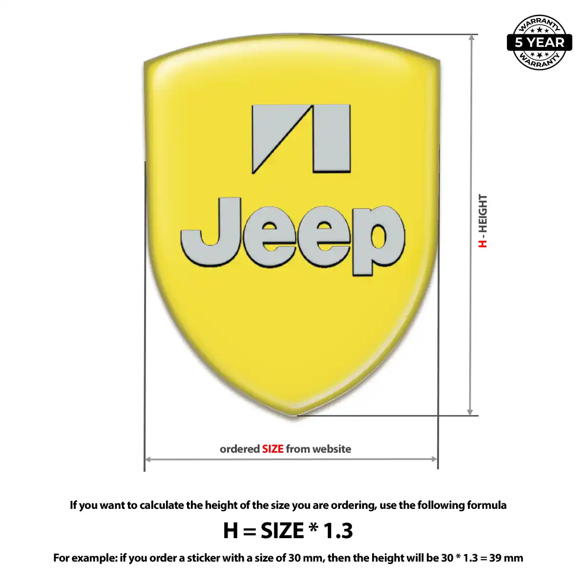 Jeep Emblem Exterior Luxe