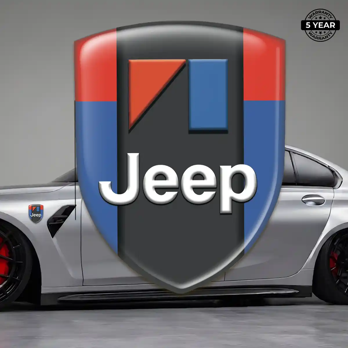 Jeep Emblem Interior Luxe
