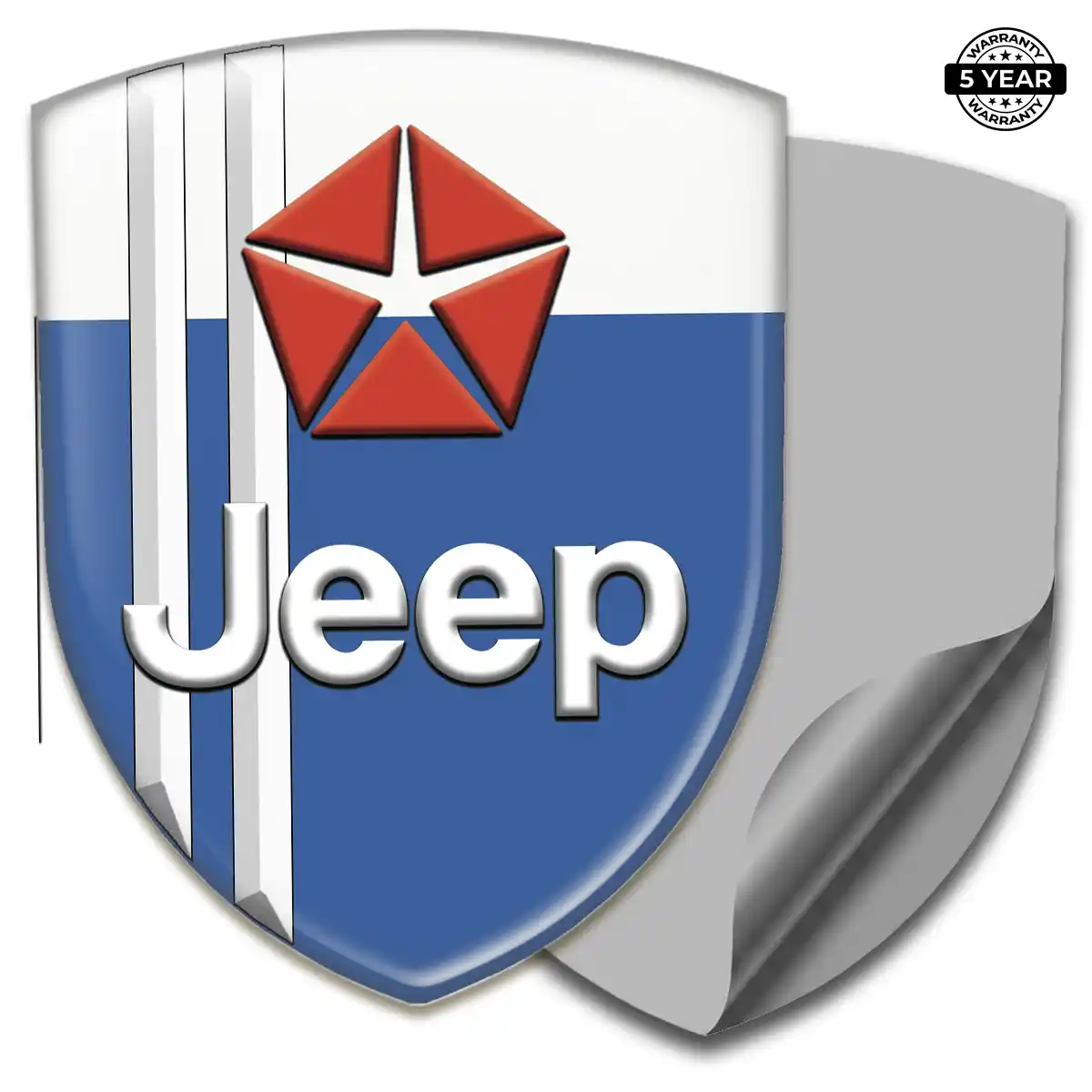 Jeep Emblem Logo Badge Elite Finish