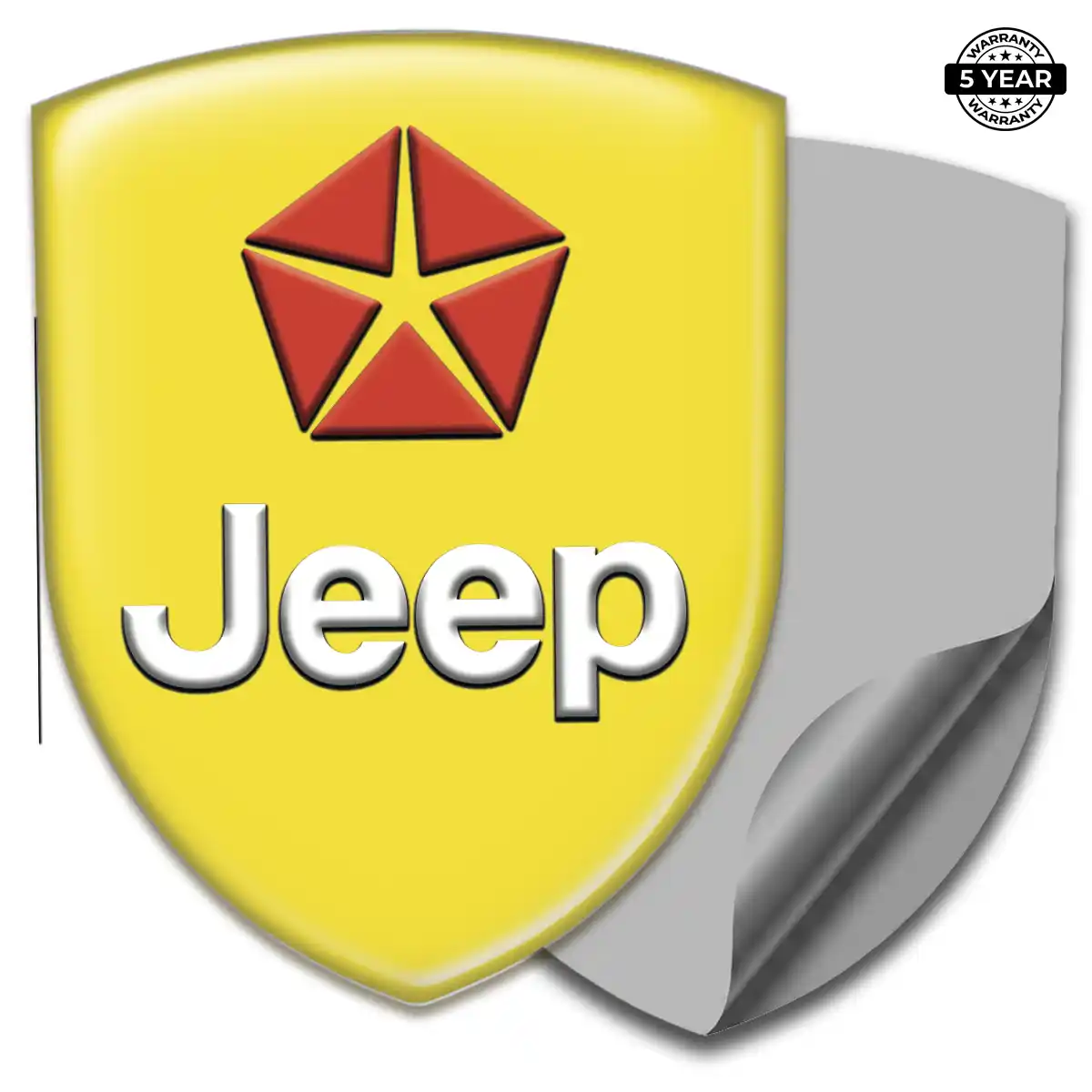 Jeep Emblem Logo Badge Exterior Luxe