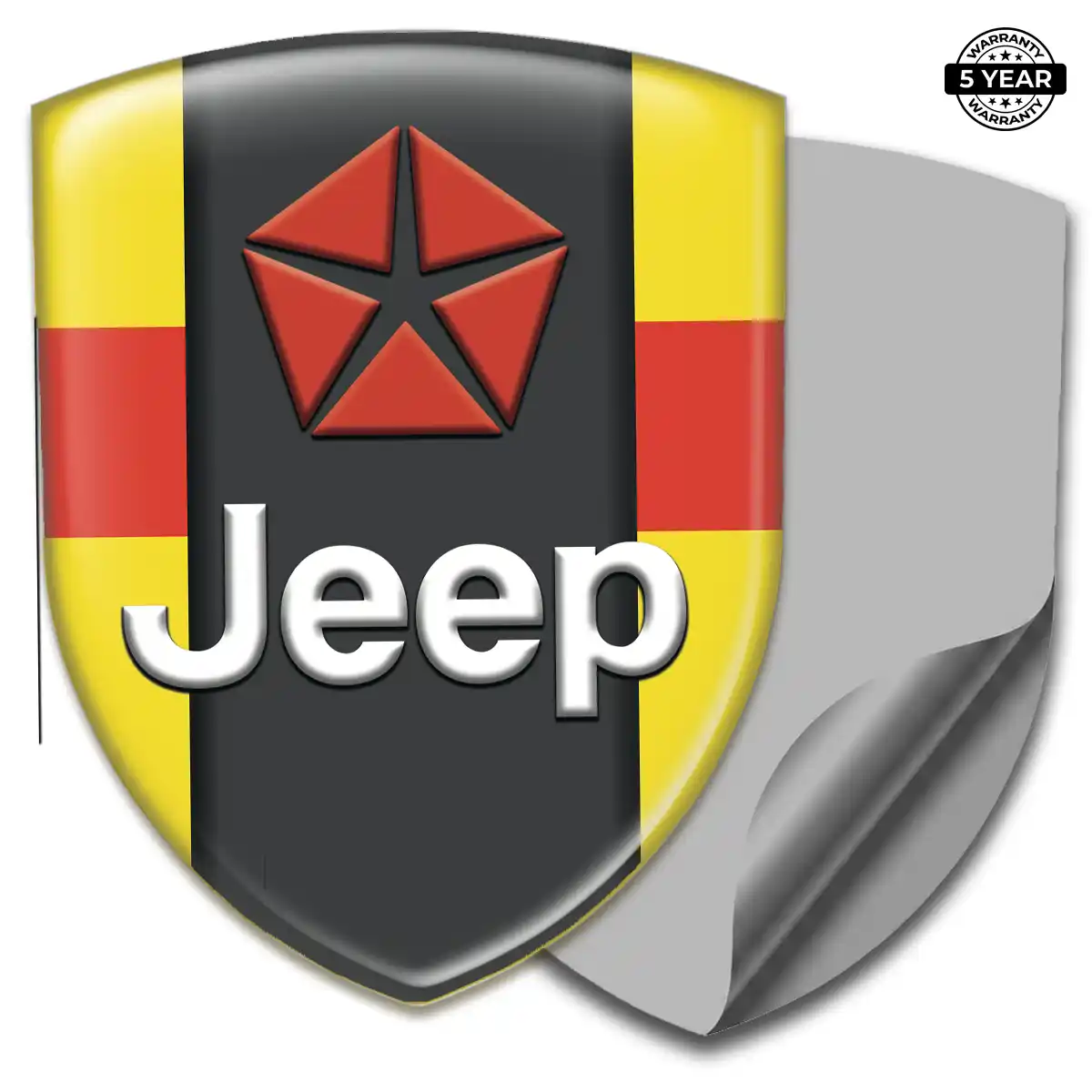 Jeep Emblem Logo Badge Interior Elegance