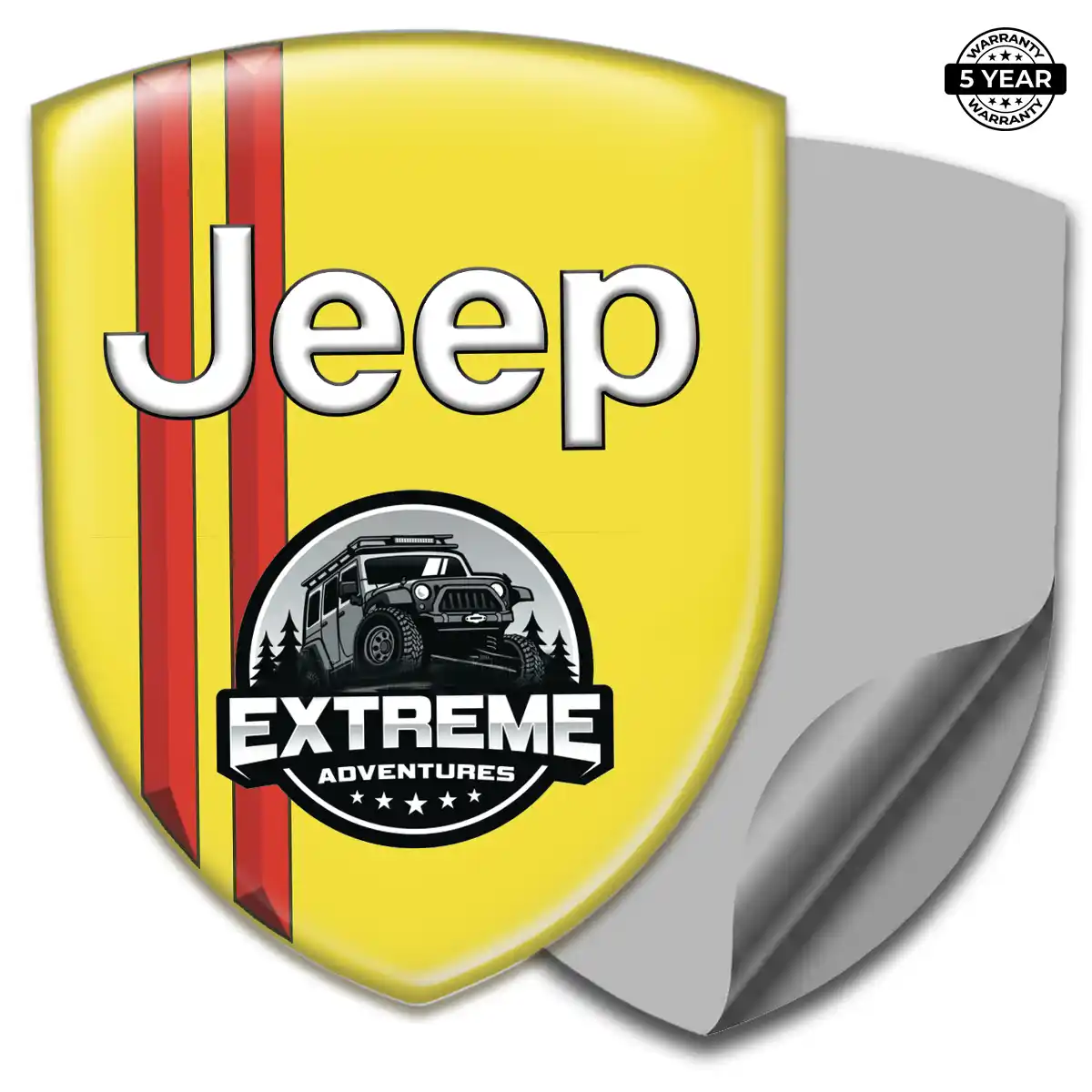 Jeep Emblem Logo Badge Interior Luxe