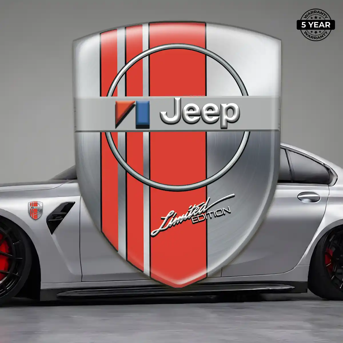 Jeep Emblem Logo Badge Noble Edition