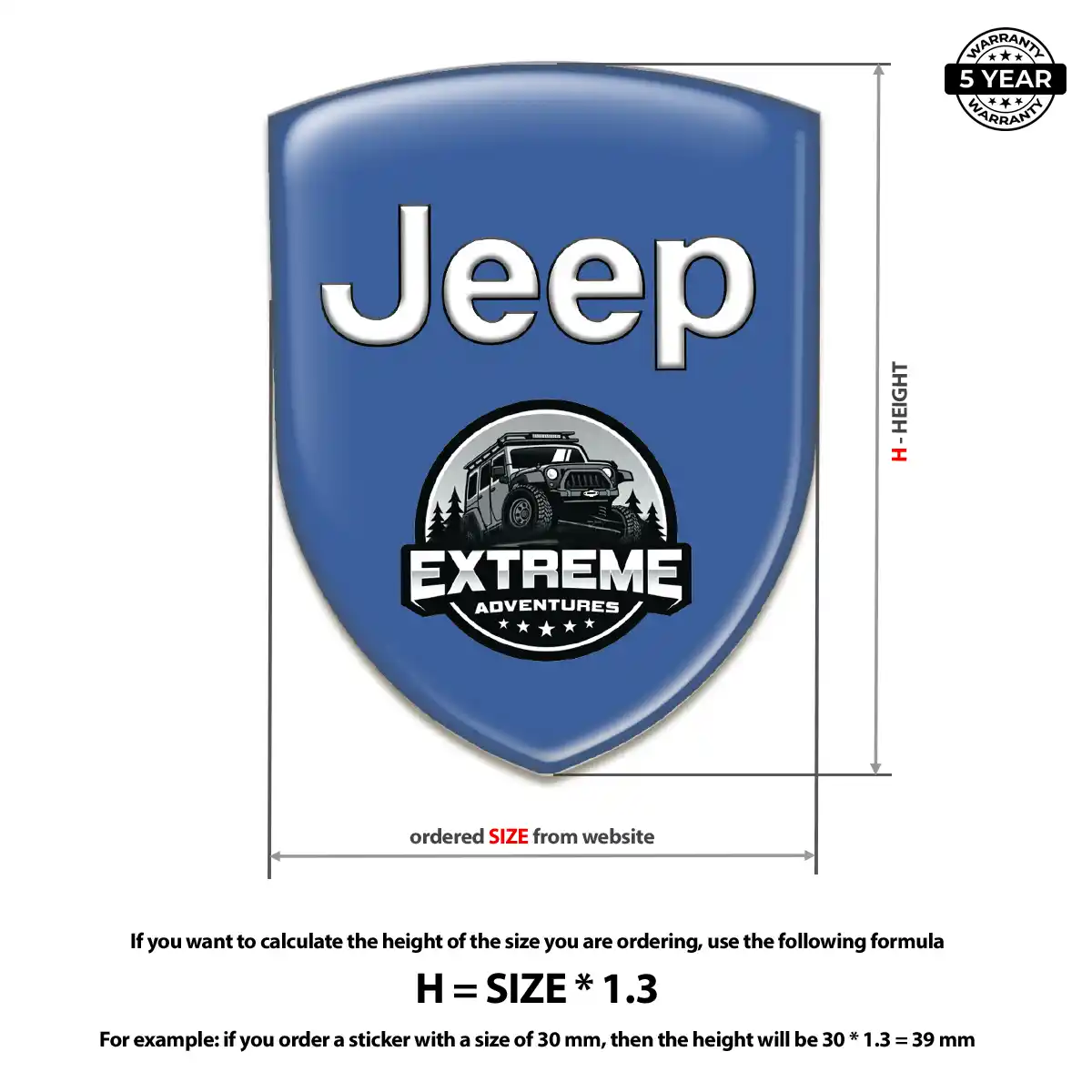Jeep Emblem Logo Badge Prime Quality