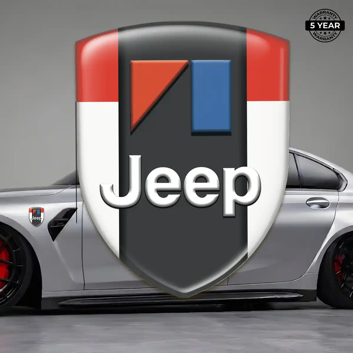 Jeep Emblem Logo Badge Resin Elite