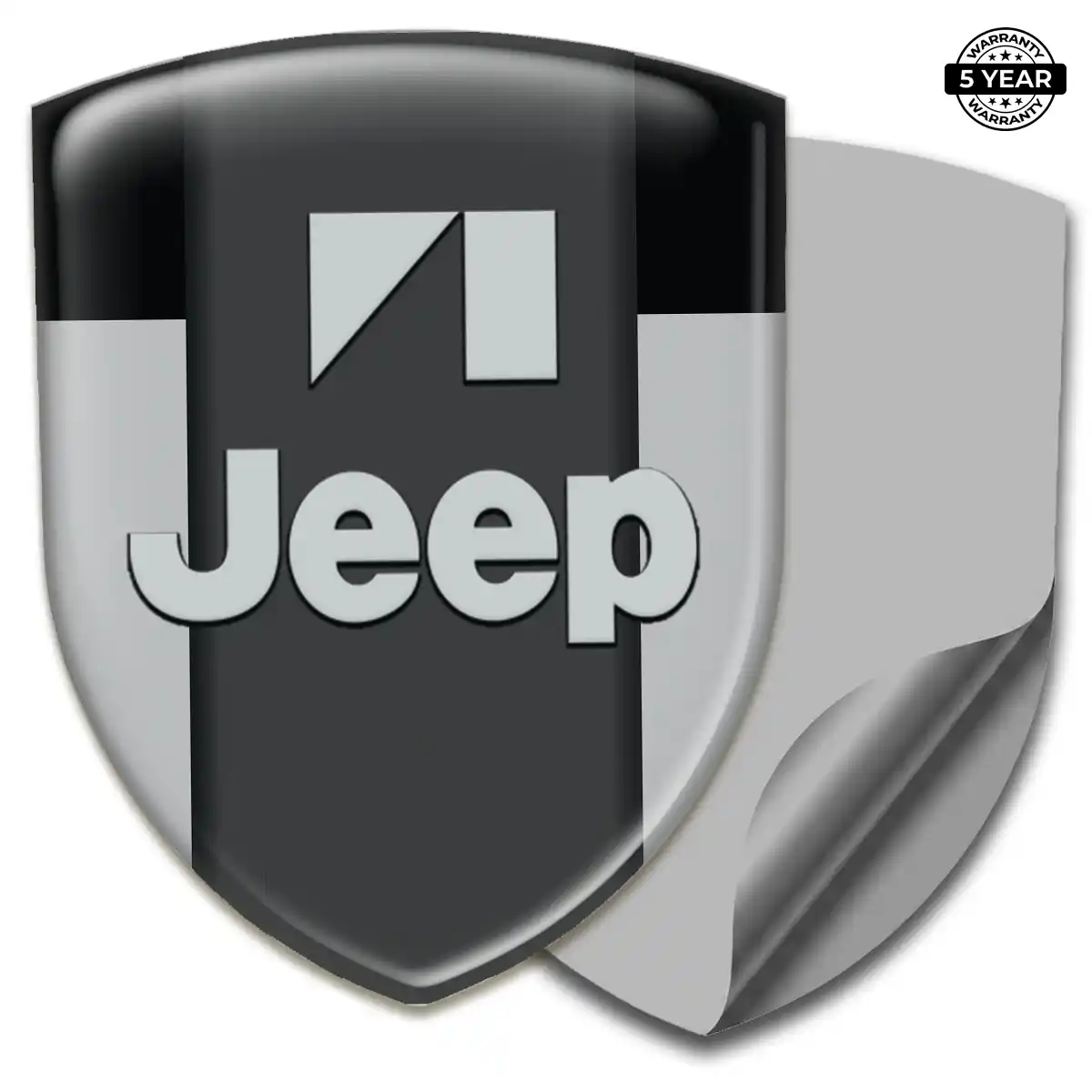 Jeep Emblem Logo Badge Resin Luxe