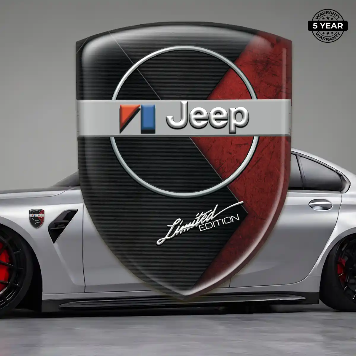 Jeep Emblem Logo Badge Signature Grade