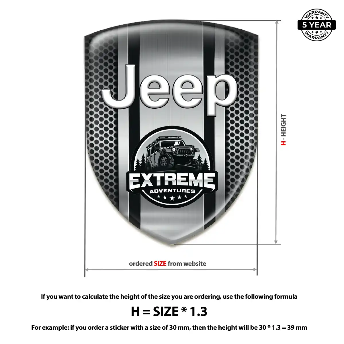Jeep Emblem Logo Elite Edition