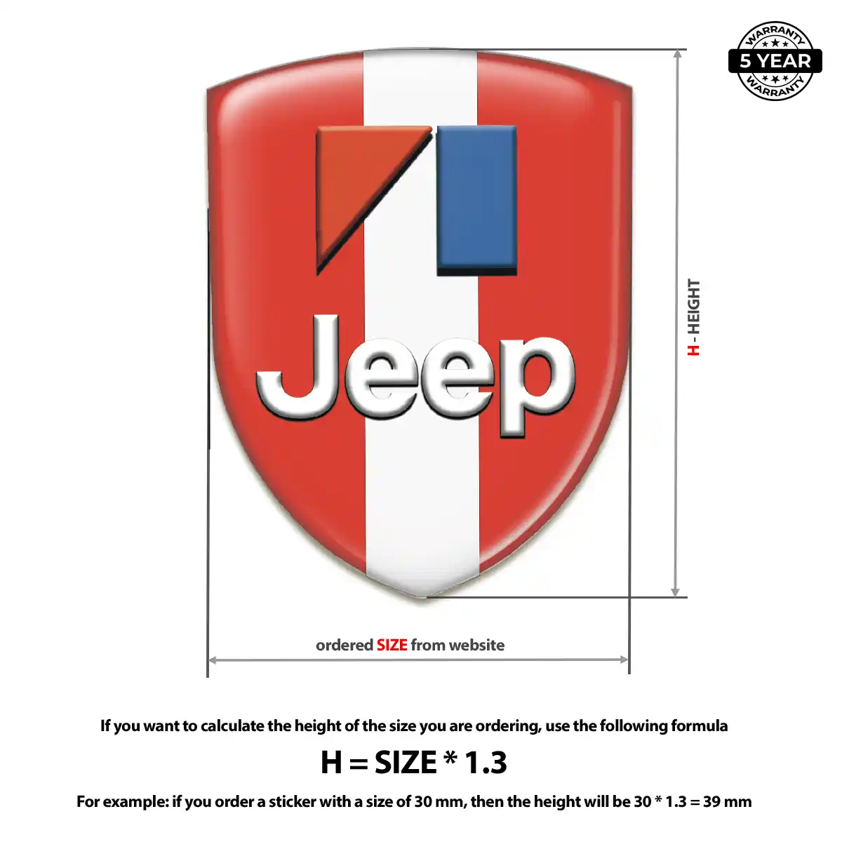 Jeep Emblem Logo Exclusive Series