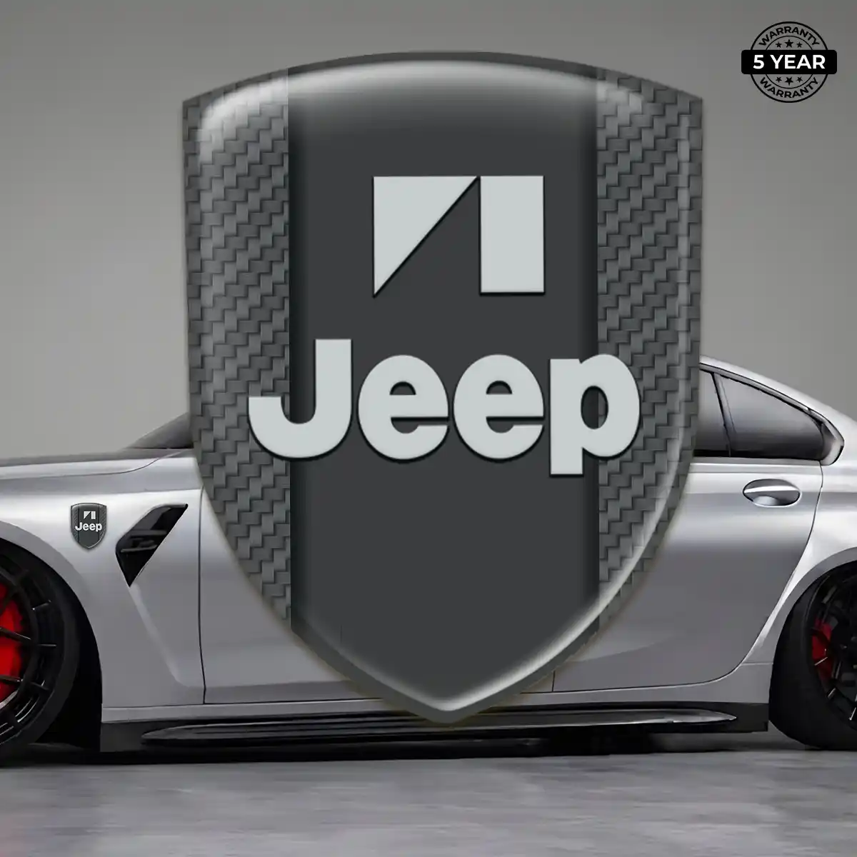 Jeep Emblem Logo Exterior Luxe