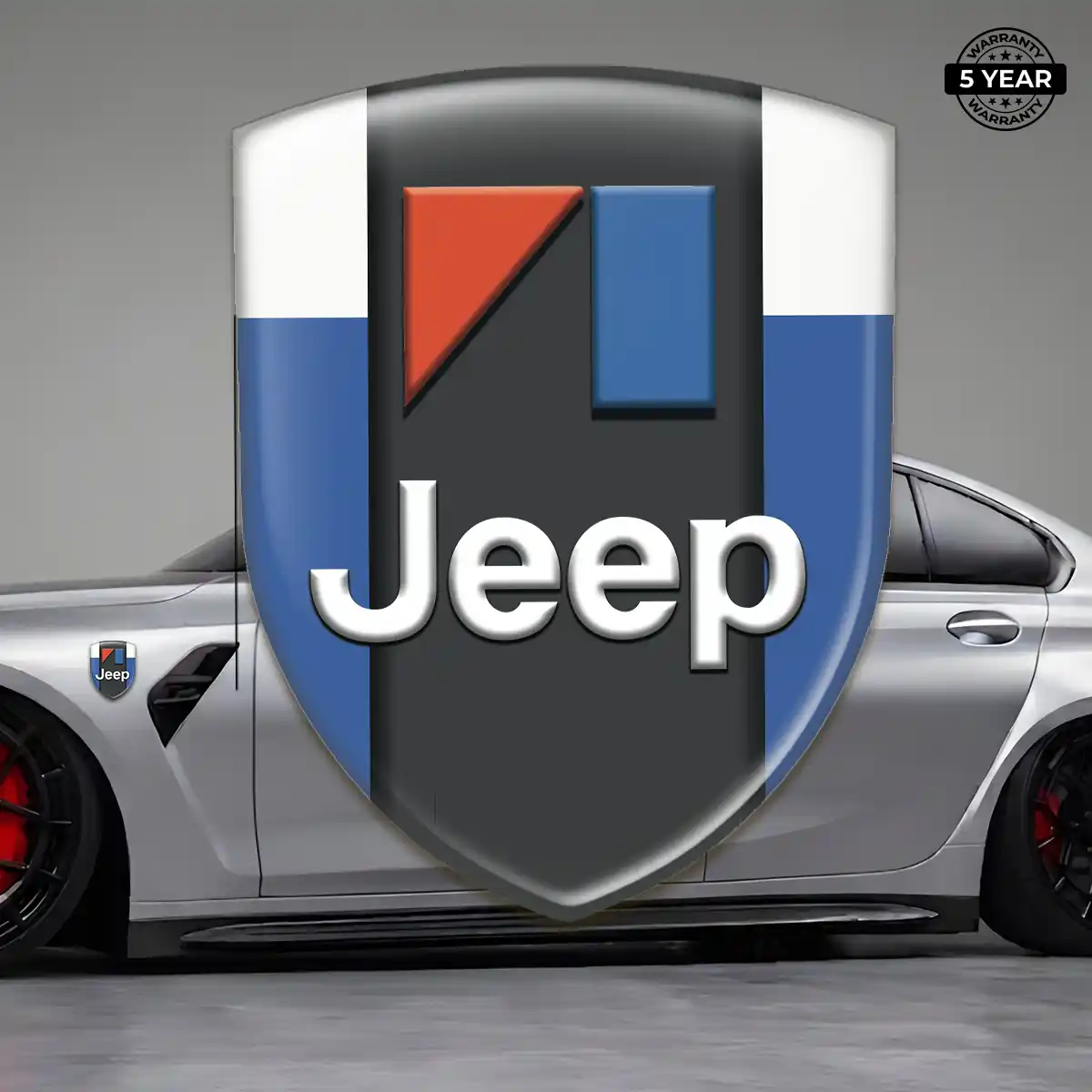 Jeep Emblem Logo Interior Elegance