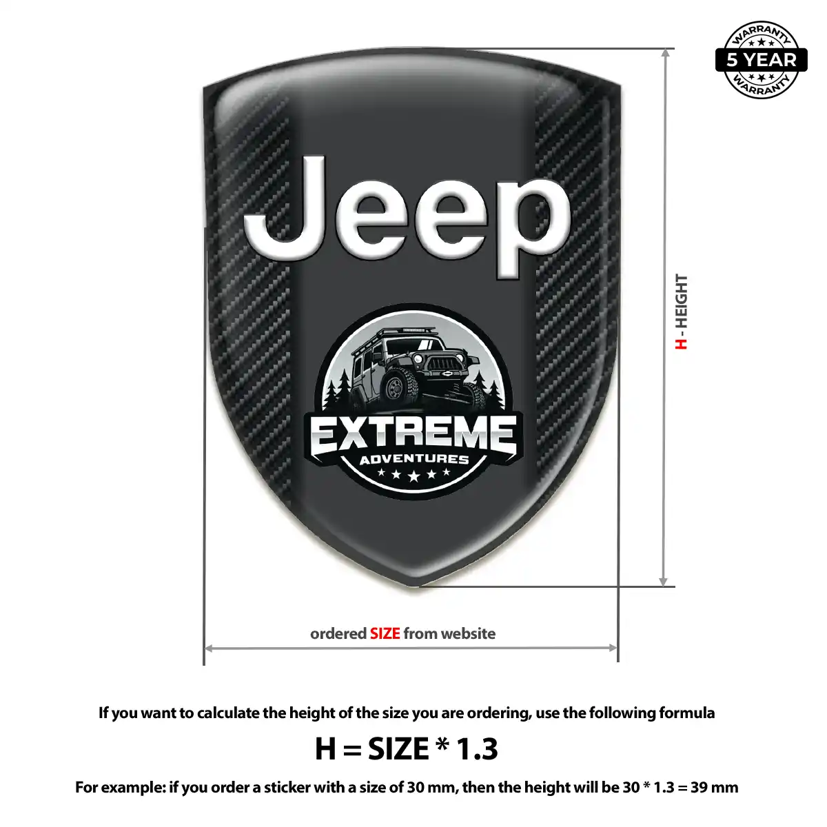 Jeep Emblem Logo Noble Edition