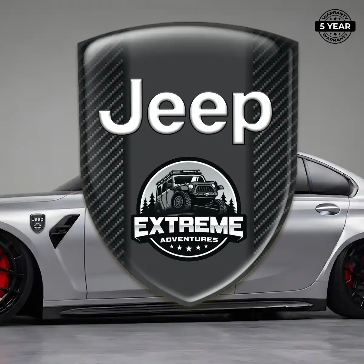 Jeep Emblem Logo Noble Edition