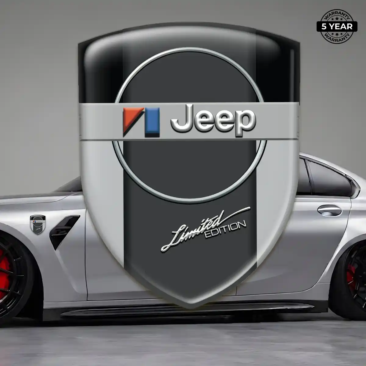 Jeep Emblem Logo Opulent Line