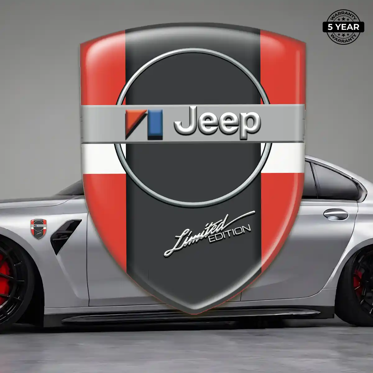 Jeep Emblem Logo Prestige Line