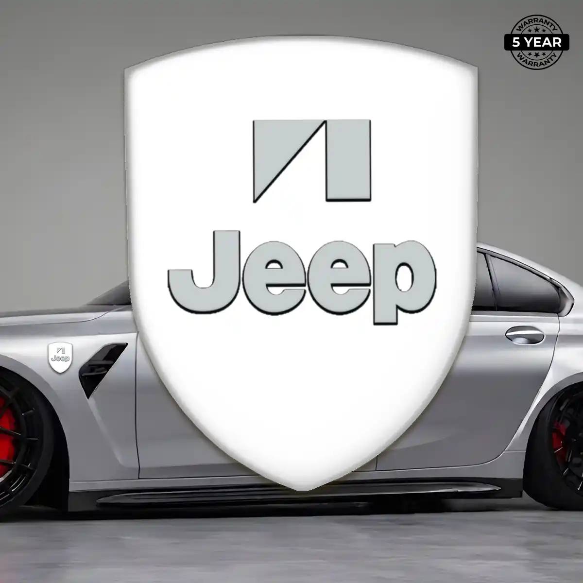 Jeep Emblem Logo Refined Design