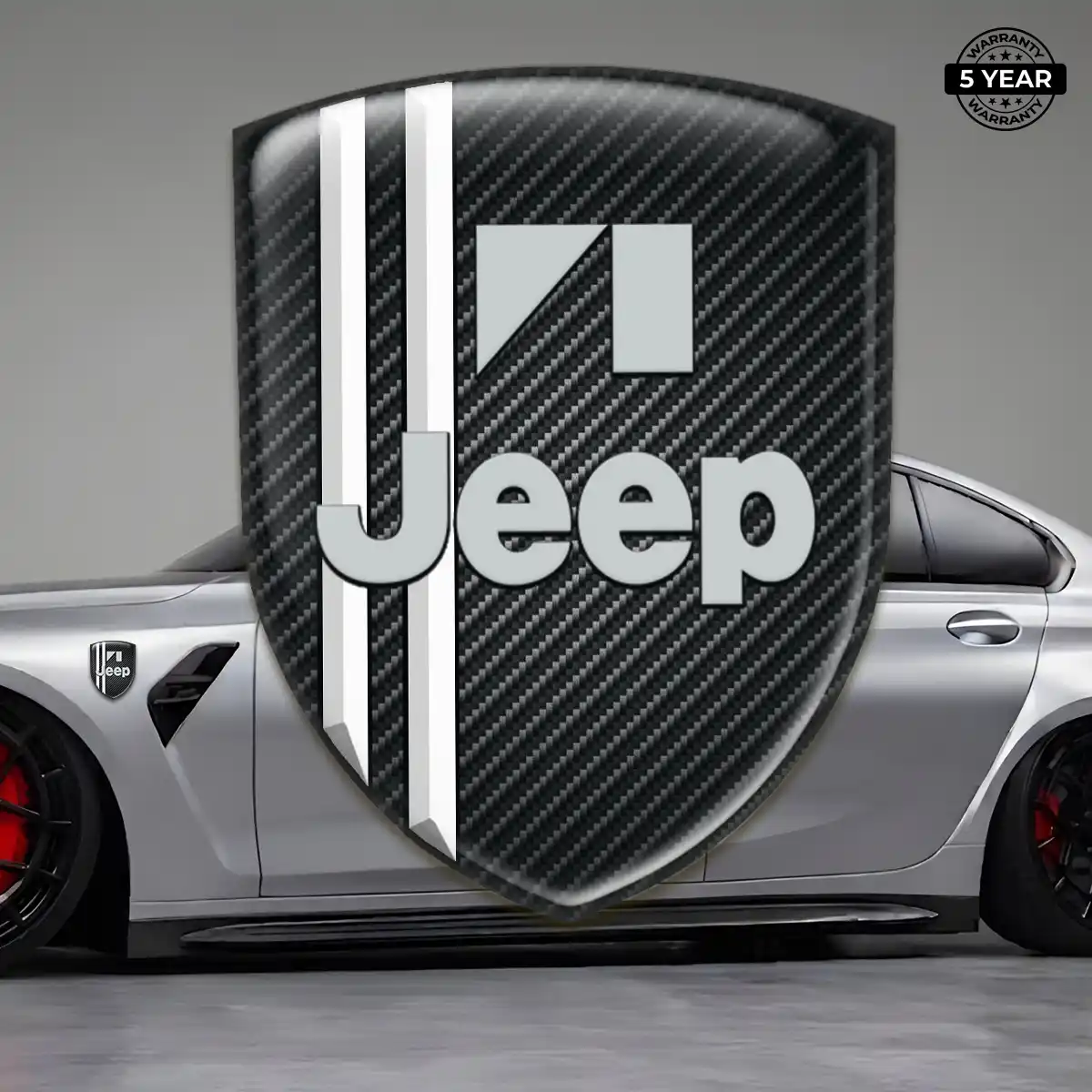 Jeep Emblem Logo Signature Grade