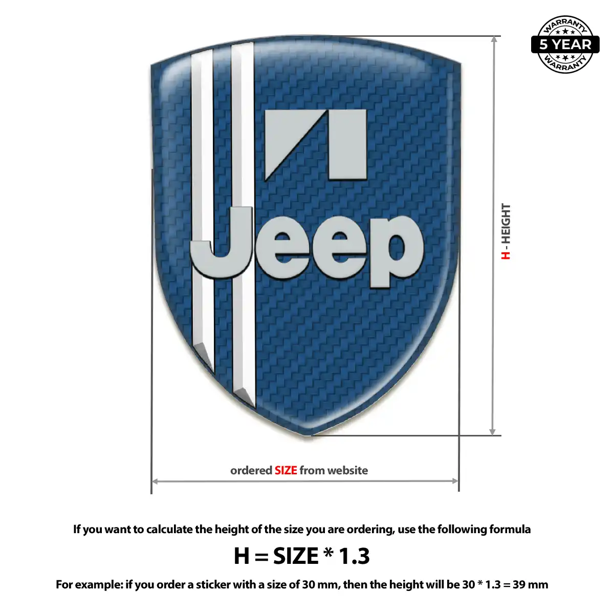 Jeep Emblem Logo Superior Craft