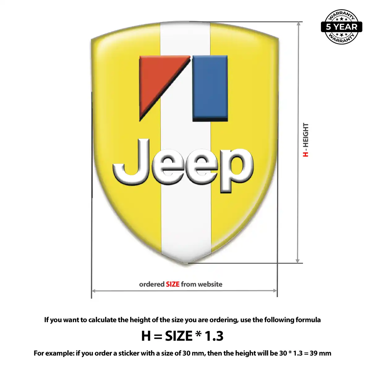 Jeep Emblem Noble Edition