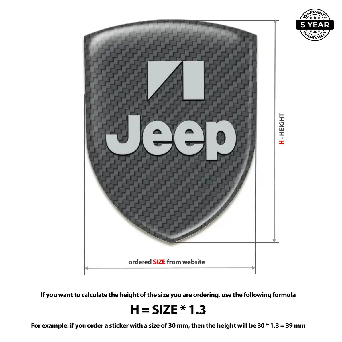 Jeep Emblem Opulent Line