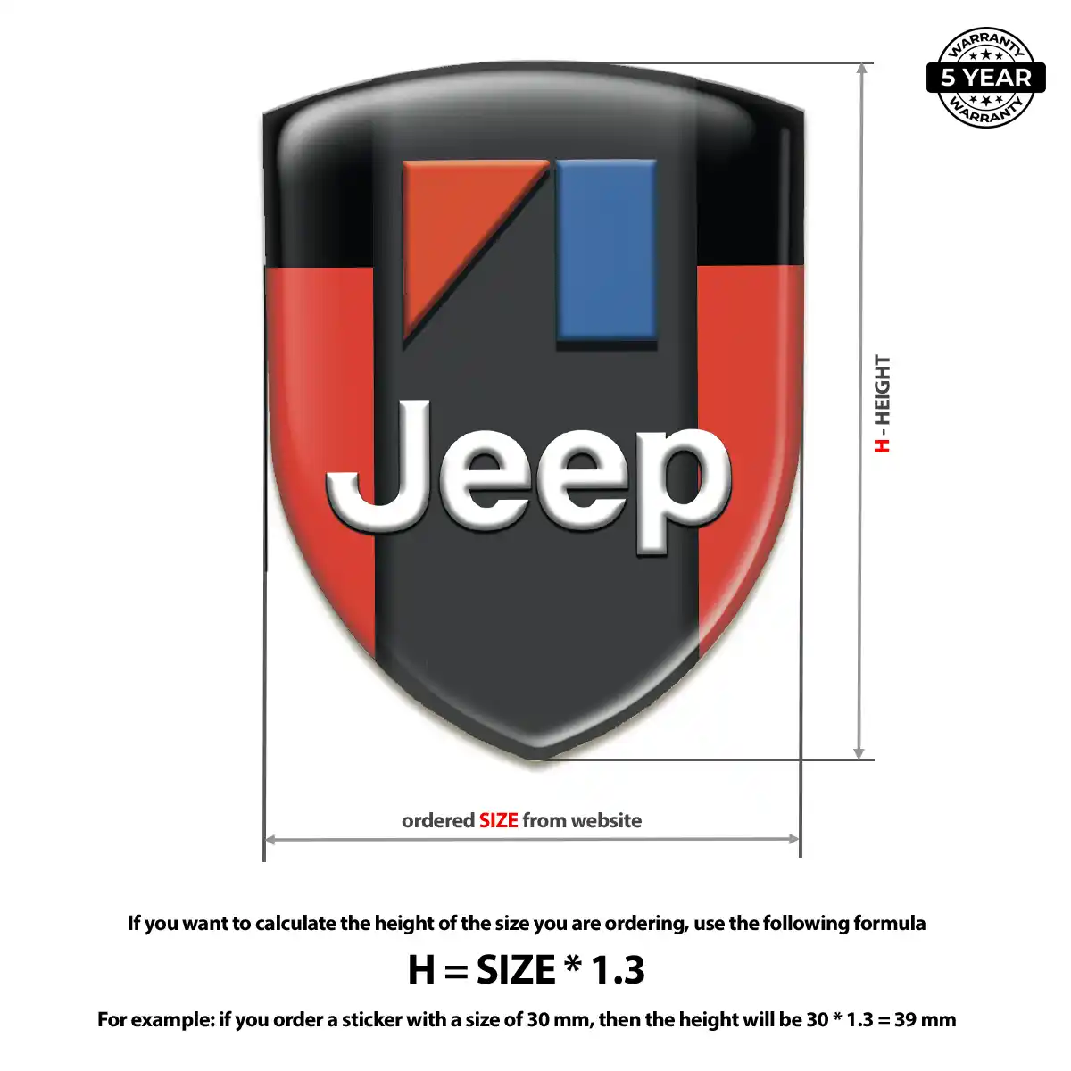 Jeep Emblem Prestige Line