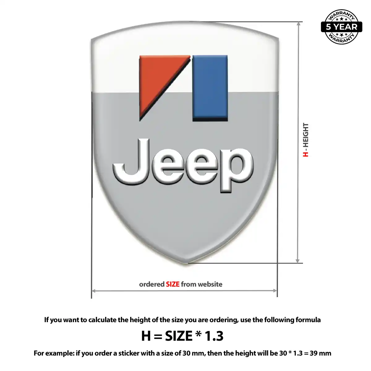 Jeep Emblem Refined Design