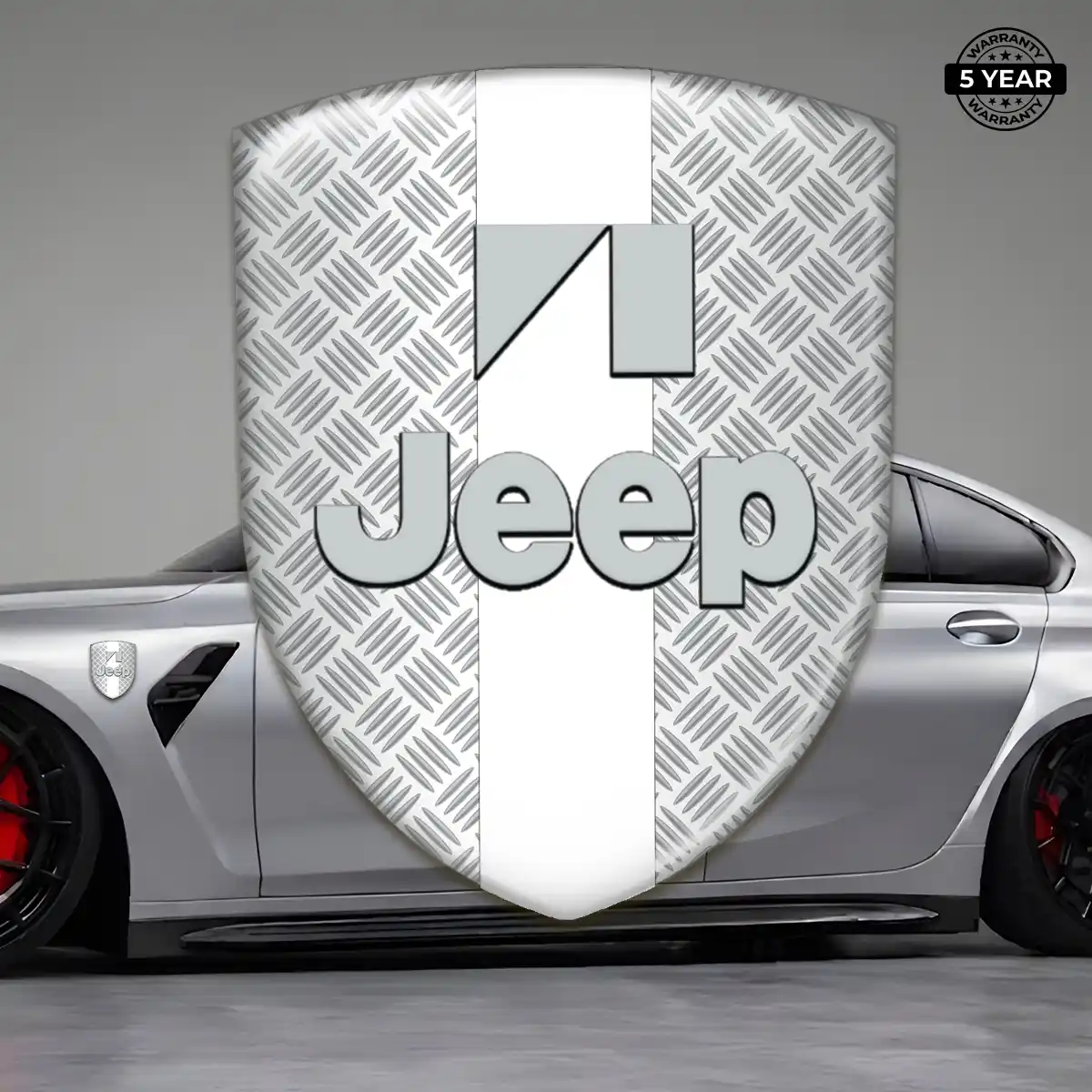 Jeep Emblem Shield Cabin Style