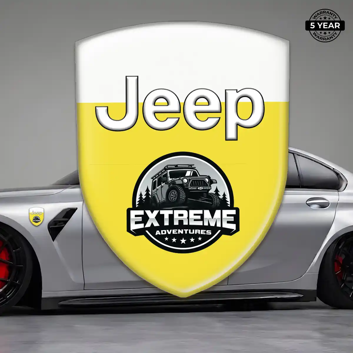 Jeep Emblem Shield Deluxe Edition