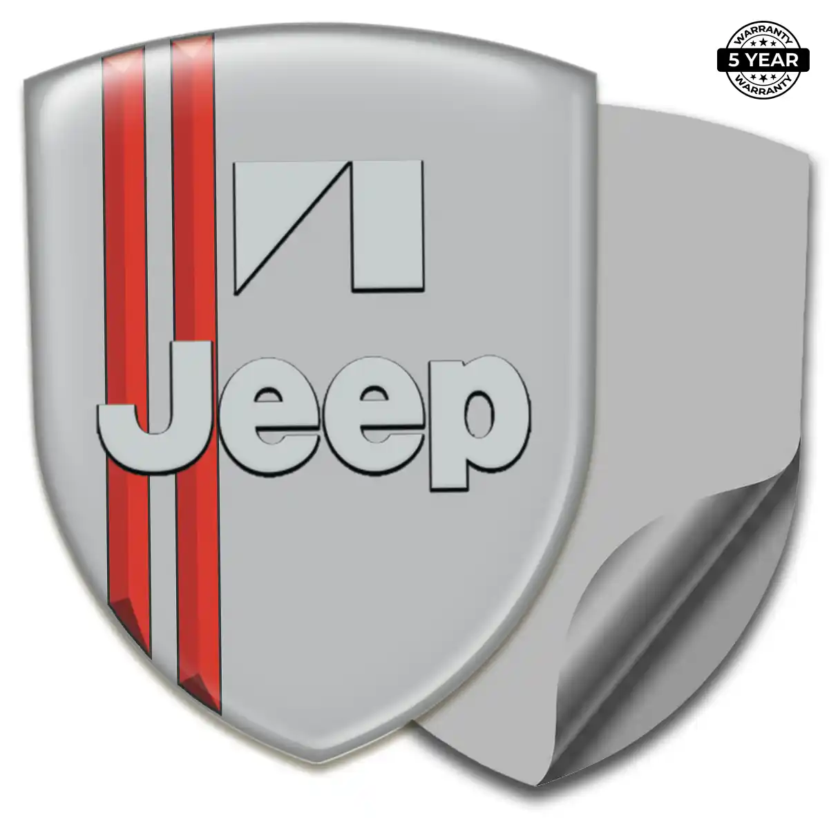 Jeep Emblem Shield Elite Finish