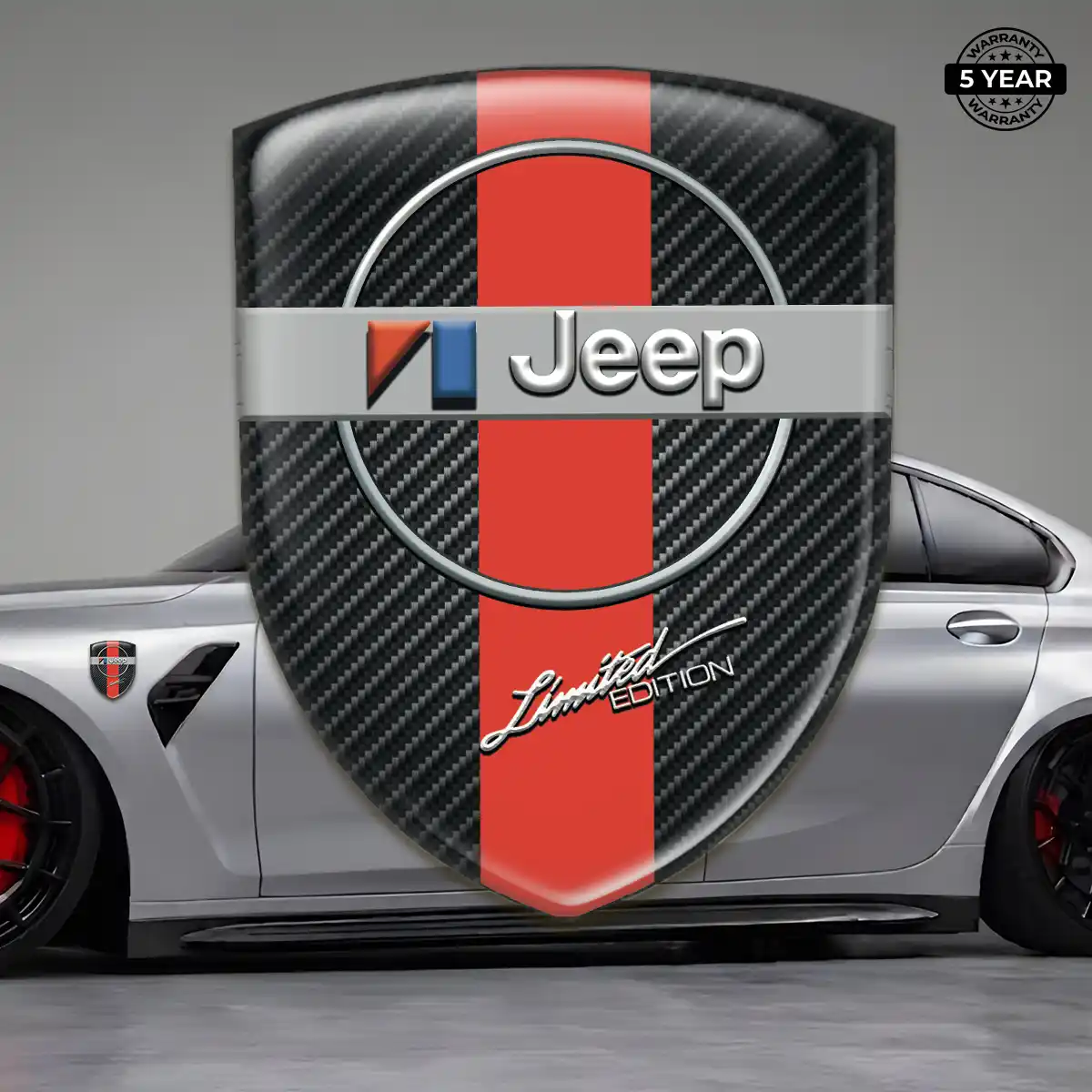 Jeep Emblem Shield Exterior Luxe