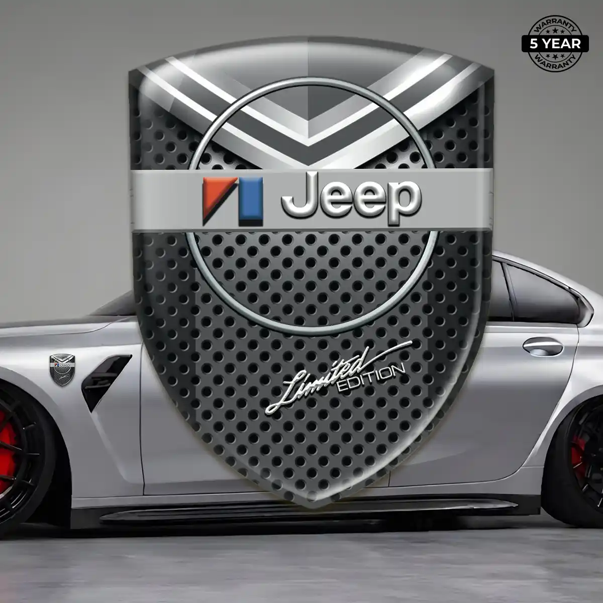 Jeep Emblem Shield Outer Style