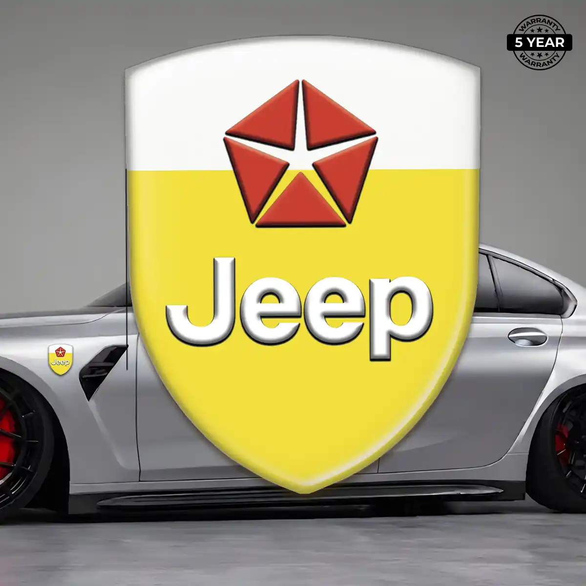 Jeep Emblem Shield Refined Design