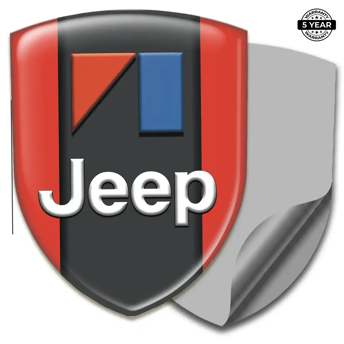 Jeep Emblem Shield Resin Luxe