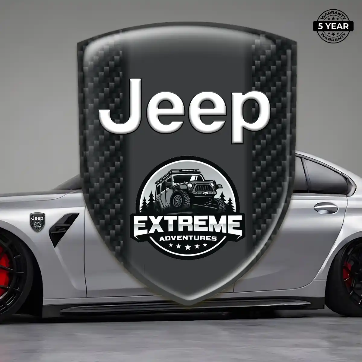 Jeep Emblem Shield Signature Grade