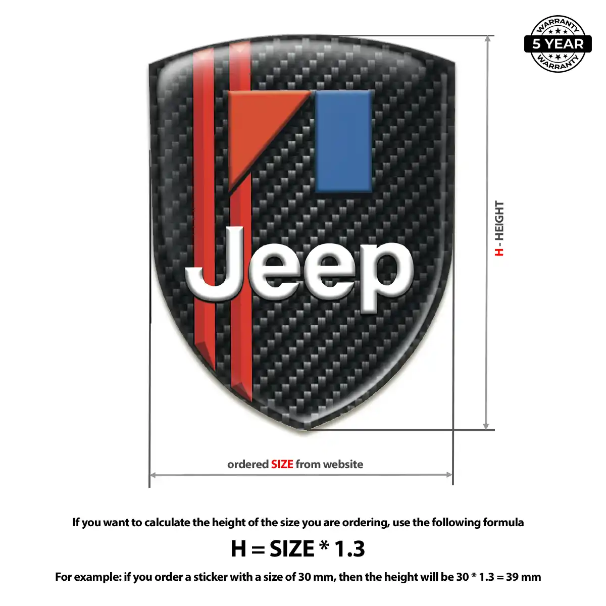 Jeep Emblem Signature Grade