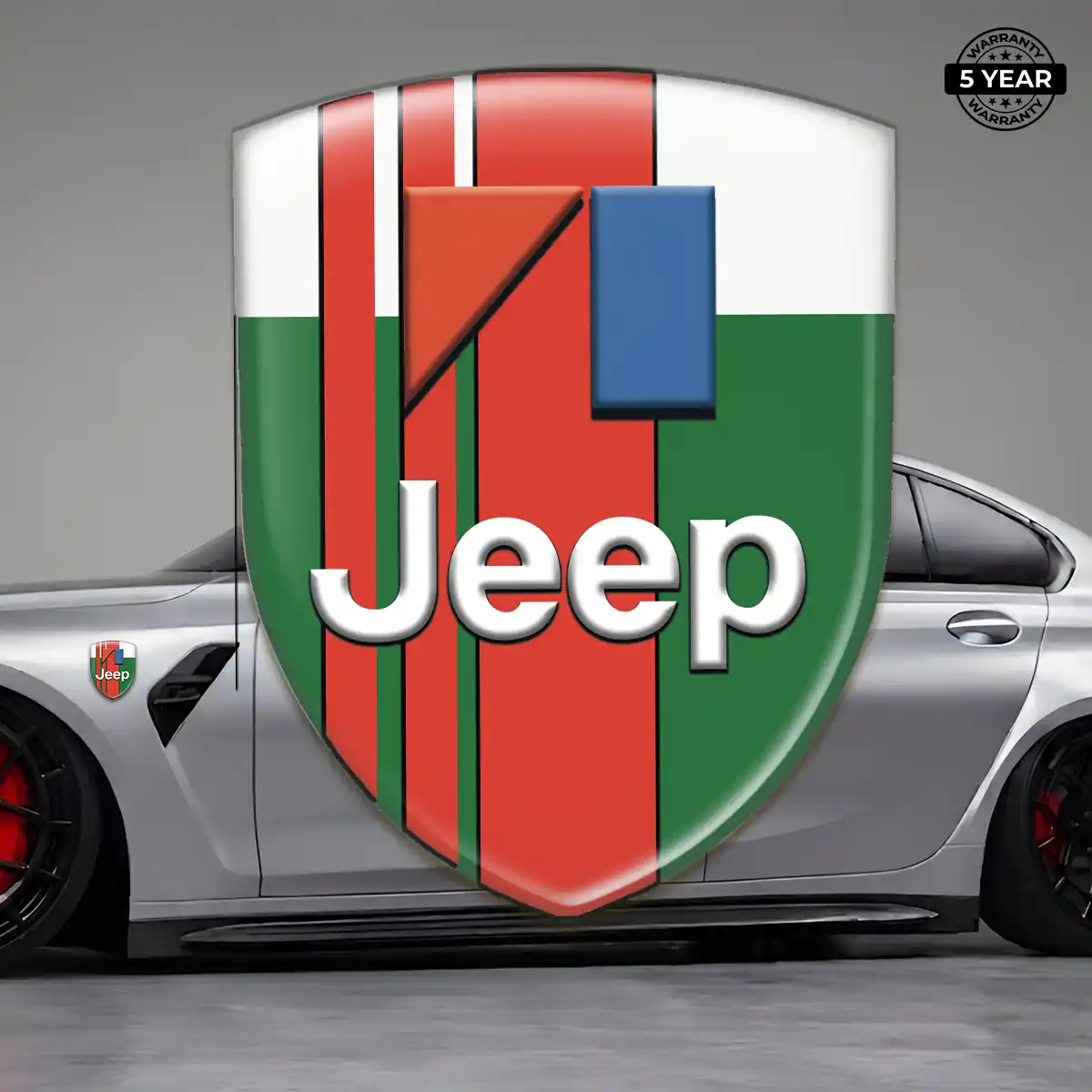 Jeep Emblem Silicone Cabin Style
