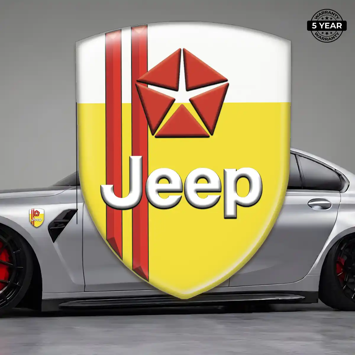 Jeep Emblem Silicone Deluxe Edition