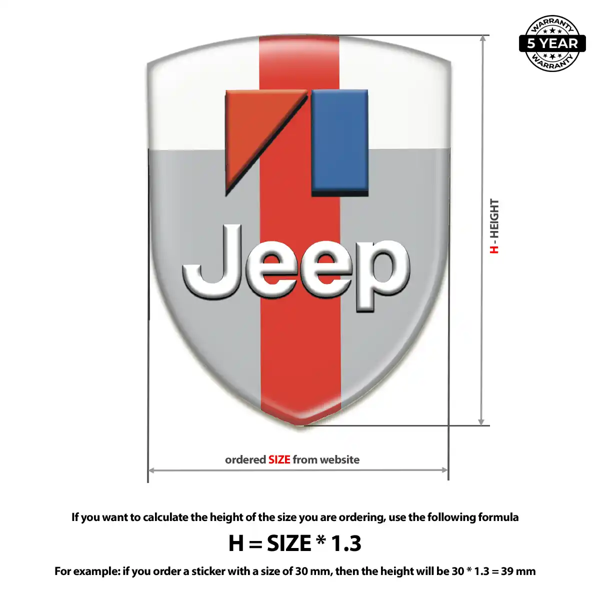 Jeep Emblem Silicone Exclusive Series
