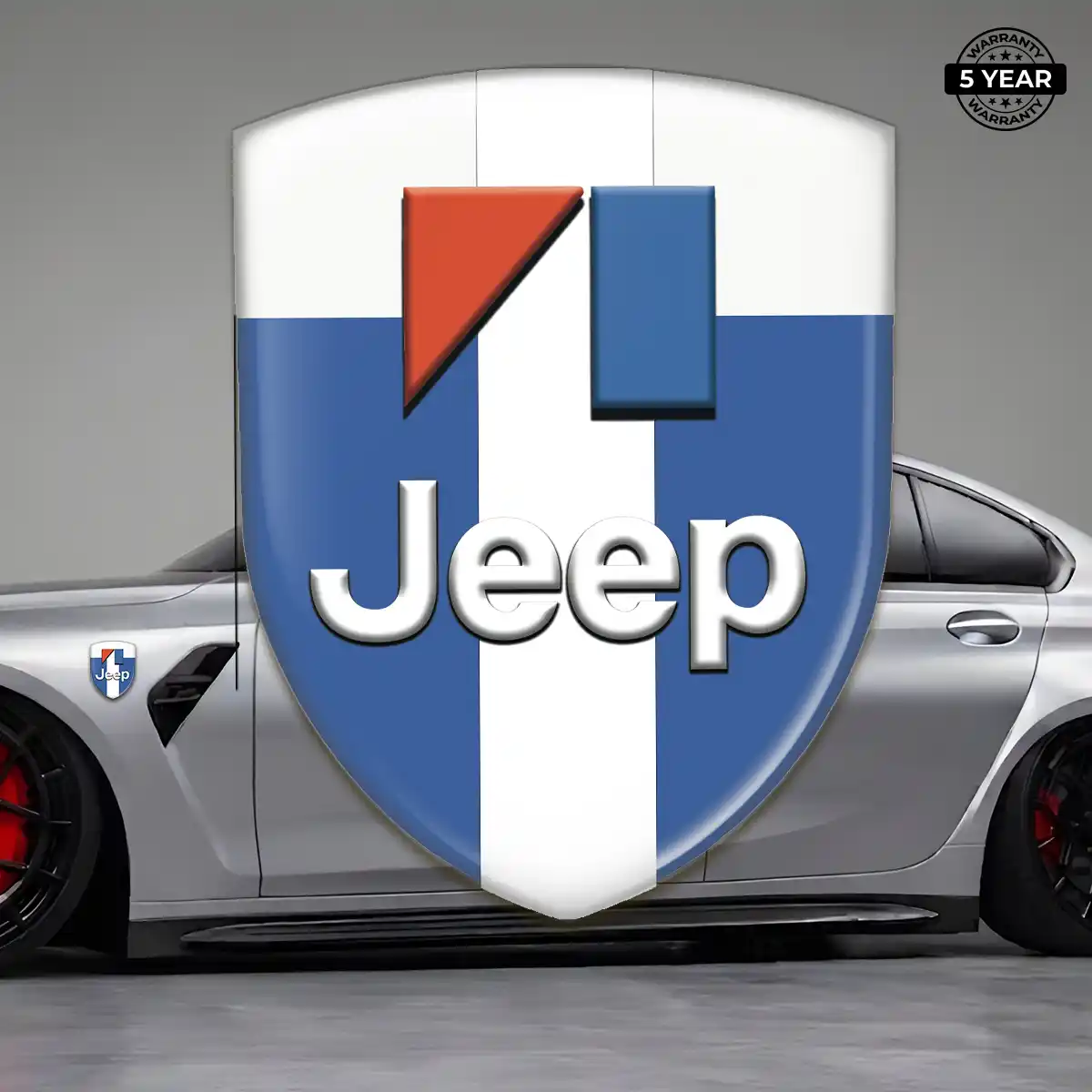 Jeep Emblem Silicone Exterior Luxe