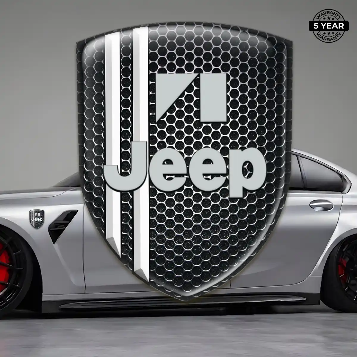 Jeep Emblem Silicone Outer Style